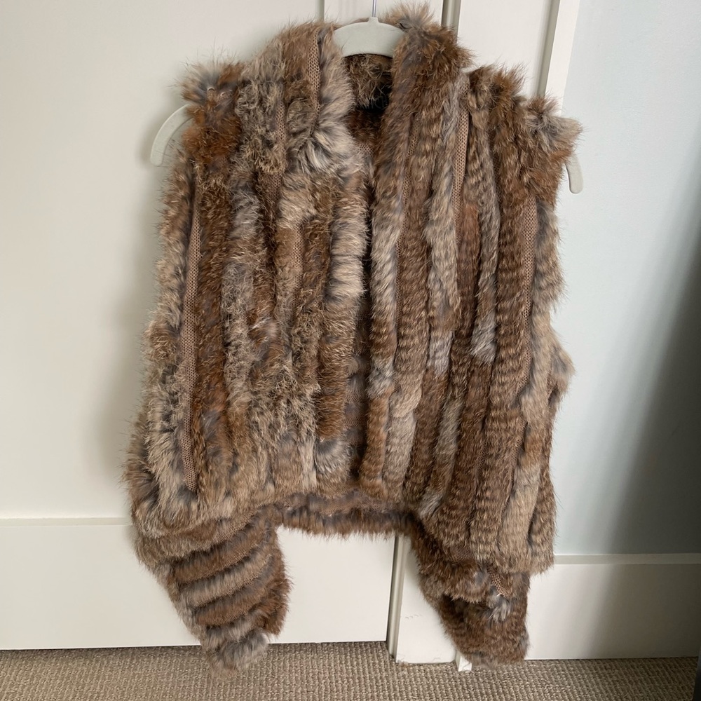 Mitchie’s fur vest